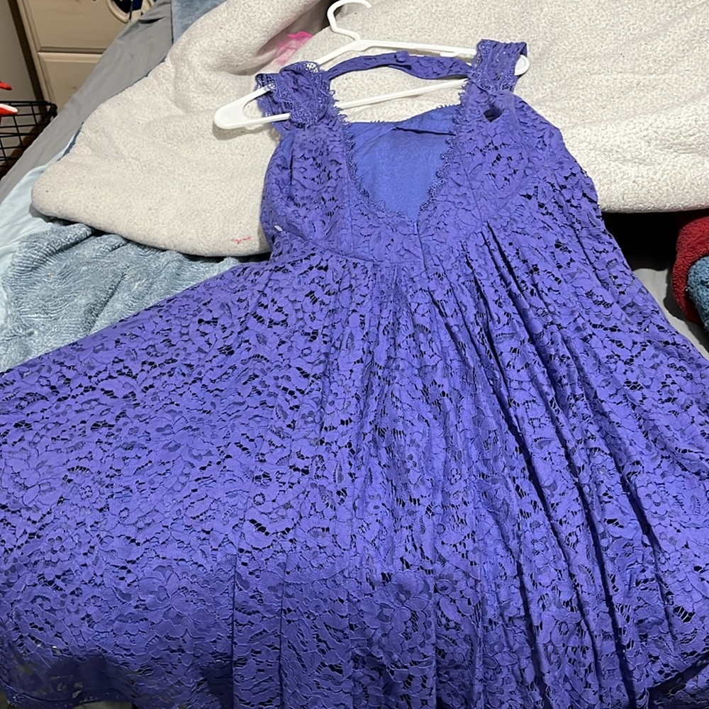Purple free people dress - Picture 2 of 3
